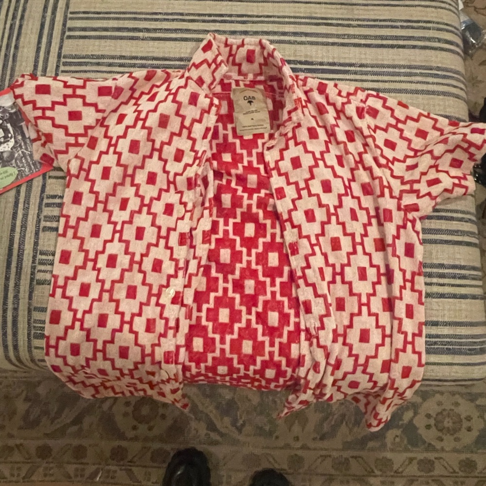 OAS UNISEX BUTTON UP